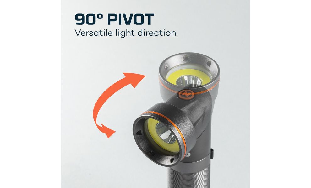 Ручний ліхтар Nebo Franklin Pivot RC, зображення 6