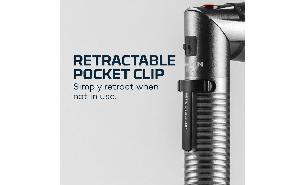 Ручний ліхтар Nebo Franklin Pivot RC, зображення 7