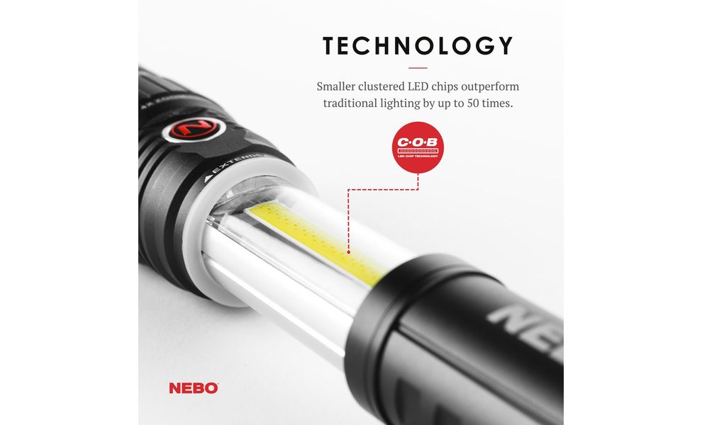 Ручний ліхтар Nebo Slyde +, зображення 9