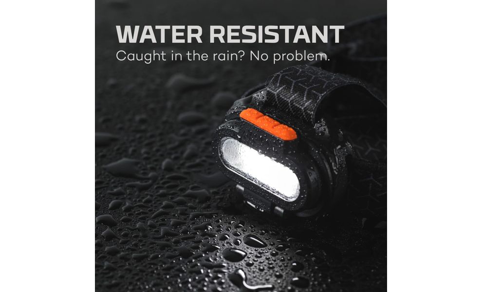 Налобний ліхтар з акумулятором Nebo Einsten 1500 Flex з червоним світлом, USB Type-C, зображення 5