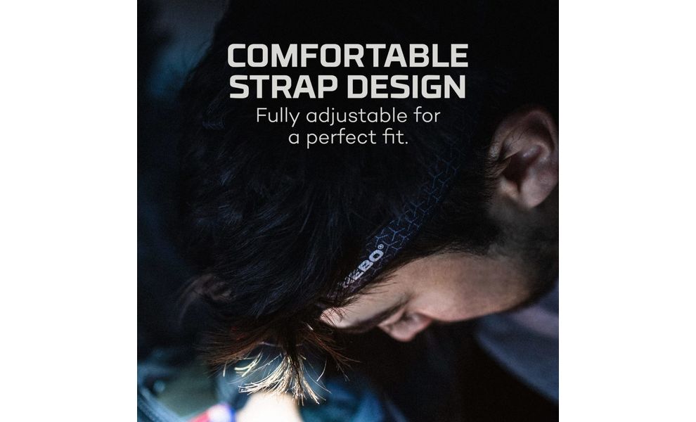 Налобний ліхтар з акумулятором Nebo Einsten 1500 Flex з червоним світлом, USB Type-C, зображення 6