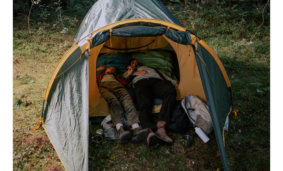 3-місний намет Tramp Lair 3 V2 (2022): двошаровий, з тамбуром, Кількість місць: 3, Колір: Green/Yellow, зображення 27