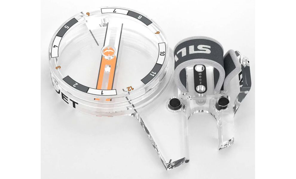 Компас Silva Orienteering Arc Jet C S, Рука (для великого пальця): права, зображення 3