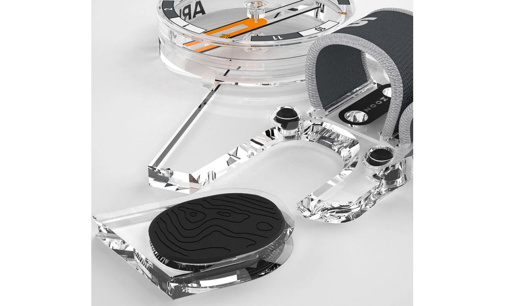 Компас Silva Orienteering Arc Jet S, Рука (для великого пальця): права, зображення 7