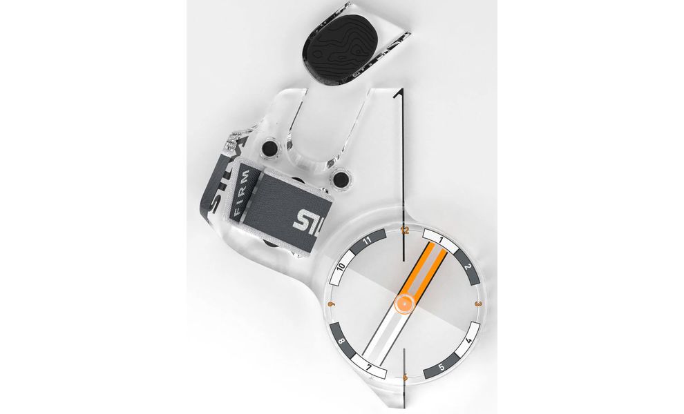 Компас Silva Orienteering Arc Jet S, Рука (для великого пальця): права, зображення 3