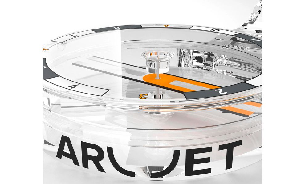 Компас Silva Orienteering Arc Jet S, Рука (для великого пальця): права, зображення 5