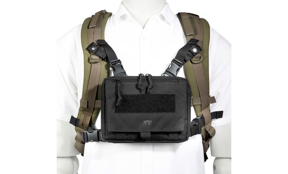 Набір ремінців з пряжками Tasmanian Tiger Pouch Harness Adapter (Black), зображення 4