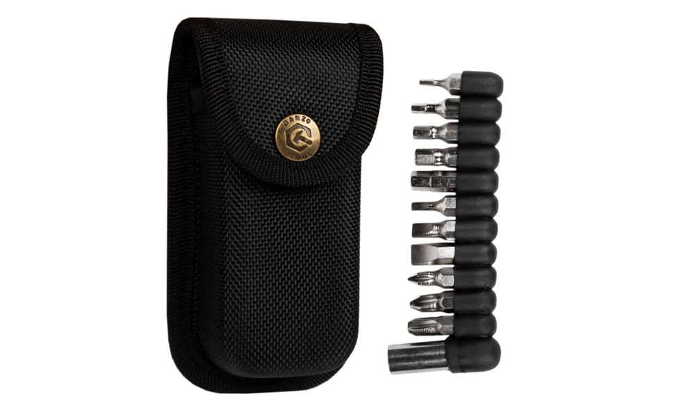 Мультитул з чохлом та бітами Ganzo G202 (Metal) - 25 функцій, Колір рукоятки: Metal, Колір інструментів: Metal, зображення 5