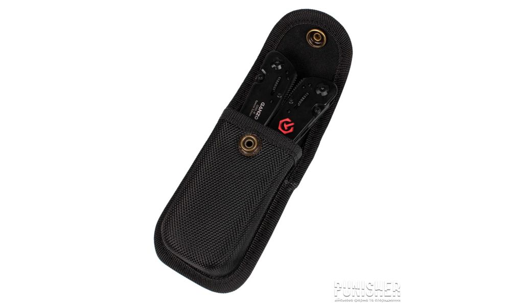 Мультитул з чохлом та бітами Ganzo G301 (Black) - 25 функцій, зображення 5