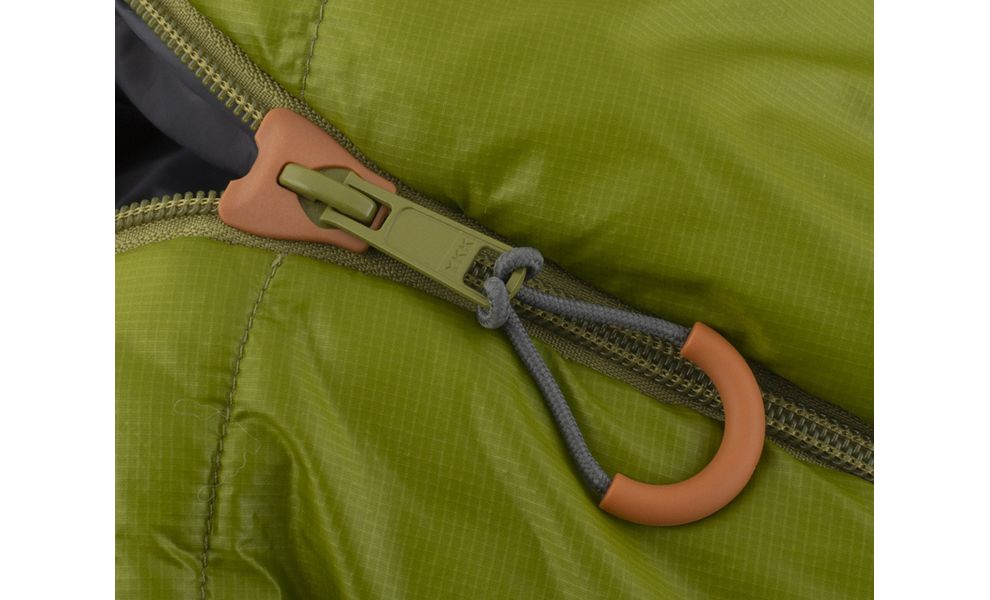Демісезонний туристичний спальник Pinguin Spirit CCS 195 (Green) до -12°C: з капюшоном, Максимальний зріст користувача: 195, Колір: Green, Сторона застібки: ліва, зображення 5