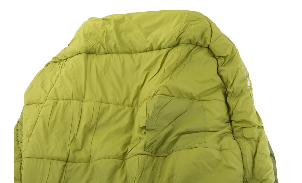 Демісезонний туристичний спальник Pinguin Spirit CCS 195 (Green) до -12°C: з капюшоном, Максимальний зріст користувача: 195, Колір: Green, Сторона застібки: ліва, зображення 6