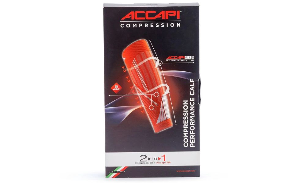 Спортивні компресійні гетри Accapi Compression Calf Performance - NN780 (923/Orange Fluo), Колір: 923/Orange, Розмір: XL/XXL (EU 39-44), зображення 2