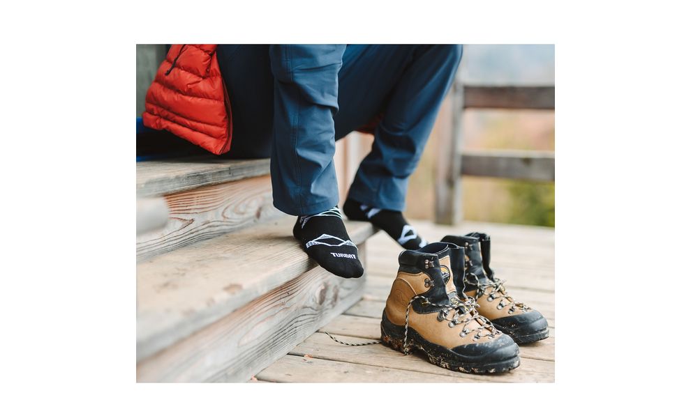 Трекінгові шкарпетки Turbat Mountain Trip (Black), Колір: Black, Розмір: S (EU 34-37), зображення 2