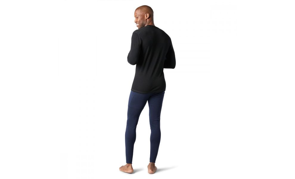 Термокофта чоловіча SmartWool Classic Termal Merino 250 Baselayer Crew - SW016350 (001/Black), Колір виробника: Black, Розмір виробника: XXL, зображення 2