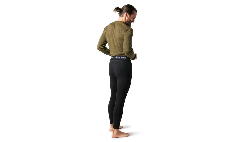 Термоштани чоловічі SmartWool Classic Termal Merino 250 Baselayer - SW016362 (001/Black), Колір виробника: 001/Black, Розмір виробника: M, зображення 4