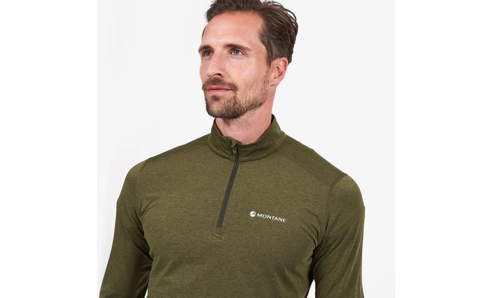 Термокофта чоловіча Montane Dart Thermo Zip Neck - MDTZN (Kelp Green), Колір виробника: Kelp Green, Розмір виробника: S, зображення 5