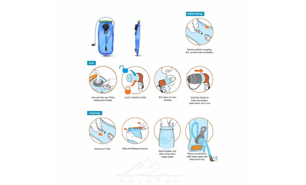 Гідратор Source WXP LP, 2 л, Об'єм: 2000, зображення 5