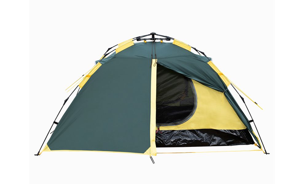 Намет Tramp TRT-097 Quick 3 V2 (Green/Yellow), 3-місний, Кількість місць: 3, Колір: Green/Yellow, зображення 5