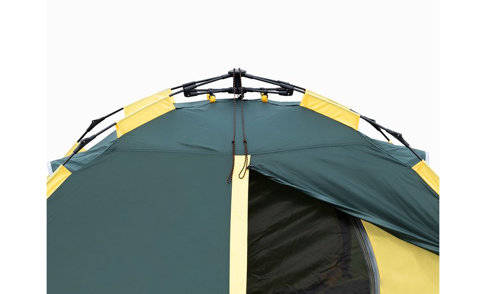 Намет Tramp TRT-097 Quick 3 V2 (Green/Yellow), 3-місний, Кількість місць: 3, Колір: Green/Yellow, зображення 8