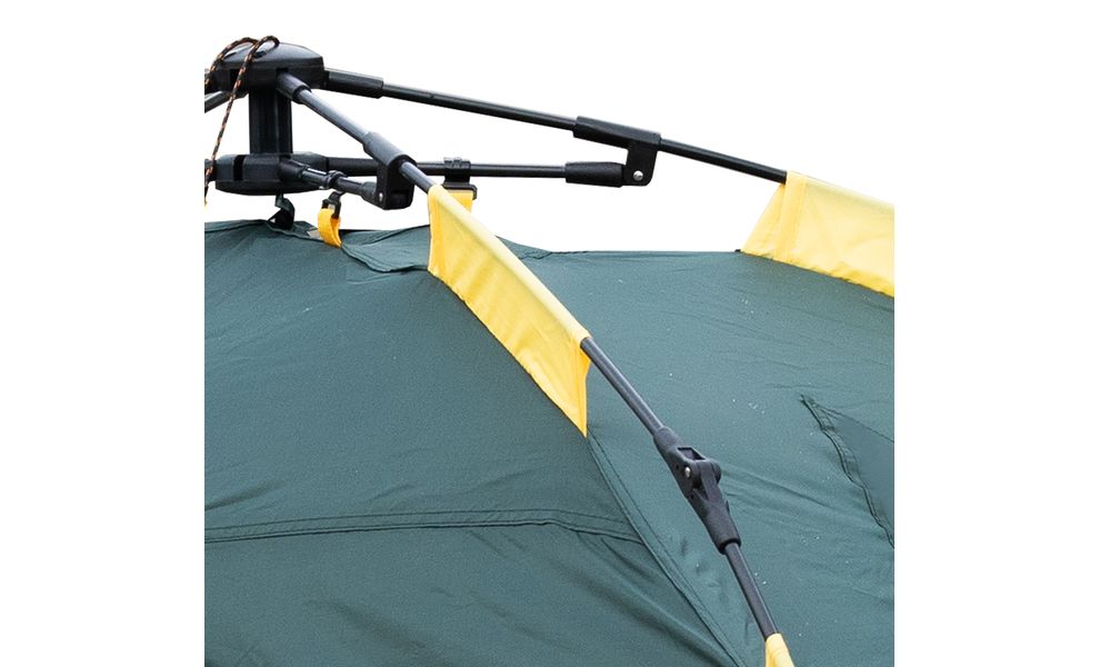 Намет Tramp TRT-097 Quick 3 V2 (Green/Yellow), 3-місний, Кількість місць: 3, Колір: Green/Yellow, зображення 12