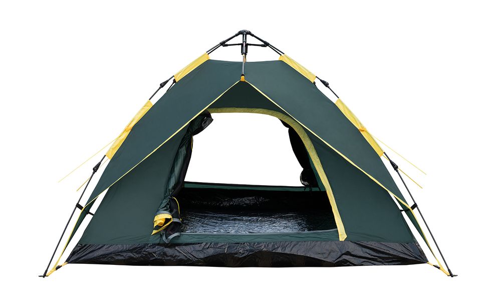 Намет Tramp TRT-098 Swift 3 V2 (Green/Yellow), 3-місний, Кількість місць: 3, Колір: Green/Yellow, зображення 5