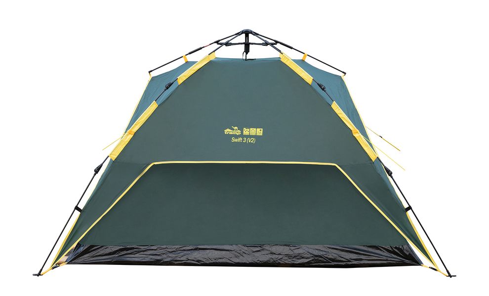 Намет Tramp TRT-098 Swift 3 V2 (Green/Yellow), 3-місний, Кількість місць: 3, Колір: Green/Yellow, зображення 8