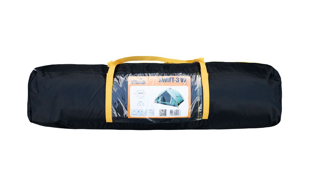 Намет Tramp TRT-098 Swift 3 V2 (Green/Yellow), 3-місний, Кількість місць: 3, Колір: Green/Yellow, зображення 24