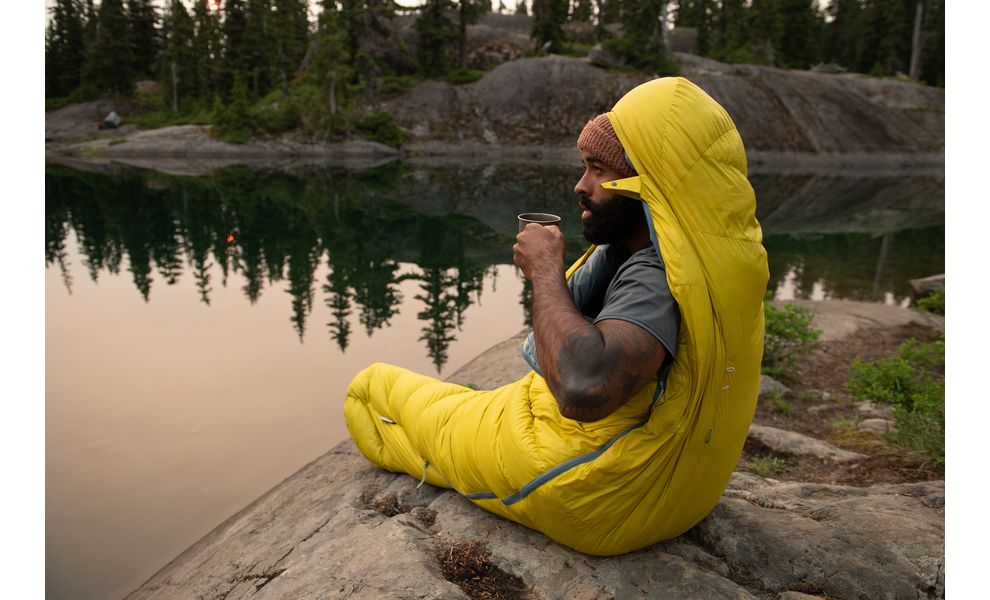 Спальник Therm-a-Rest Parsec -6C Regular, Максимальний зріст користувача: 183, Колір: Larch, Сторона застібки: ліва, зображення 9