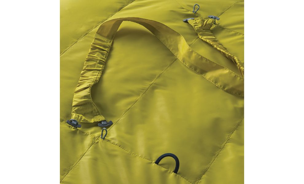 Демісезонний пуховий спальник Therm-a-Rest Parsec 0C - Regular до 0°C: з капюшоном, Максимальний зріст користувача: 183, Колір: Larch, Сторона застібки: ліва, зображення 6