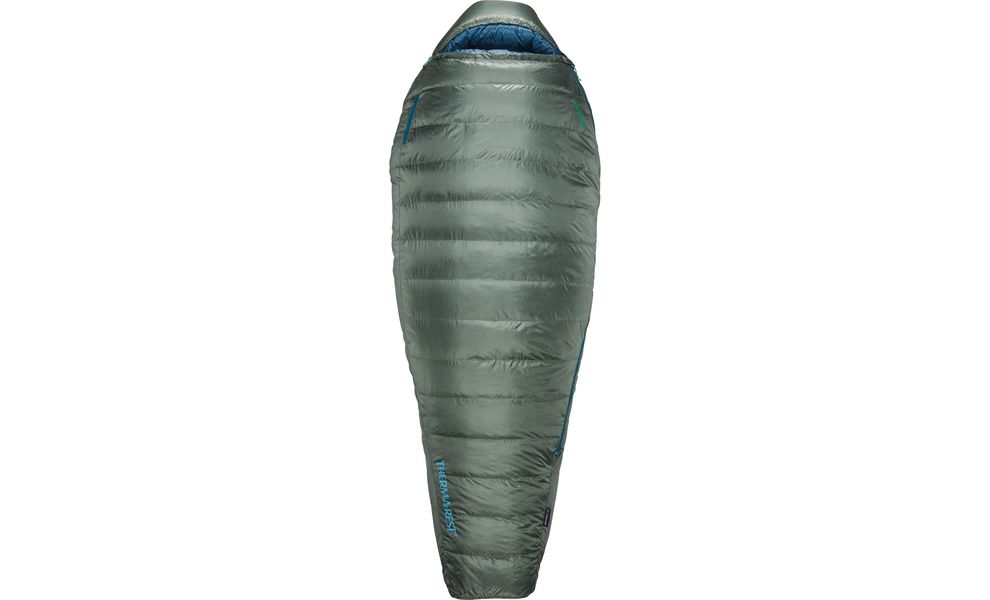 Спальник Therm-a-Rest Questar -18C Long, Максимальний зріст користувача: 198, Колір: Balsam, Сторона застібки: ліва, зображення 3