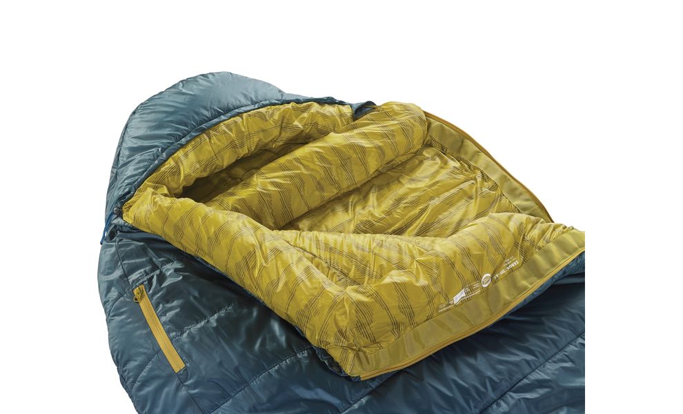 Спальник Therm-a-Rest Saros -6С Small, Максимальний зріст користувача: 168, Колір: Stargazer, Сторона застібки: ліва, зображення 4