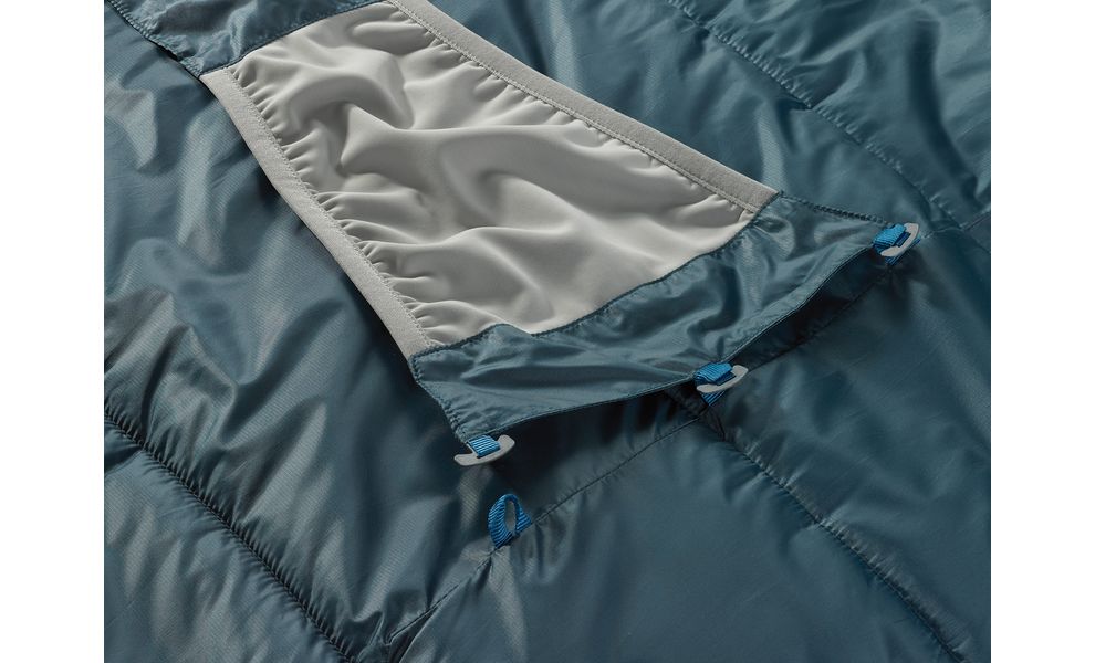 Спальник Therm-a-Rest Saros -6С Small, Максимальний зріст користувача: 168, Колір: Stargazer, Сторона застібки: ліва, зображення 5