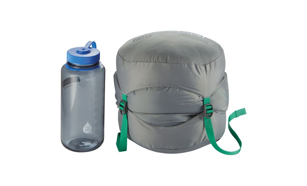 Демісезонний туристичний спальник Therm-a-Rest Saros 0С - Regular до 0°C: з капюшоном, Максимальний зріст користувача: 183, Колір: Stargazer, Сторона застібки: ліва, зображення 7