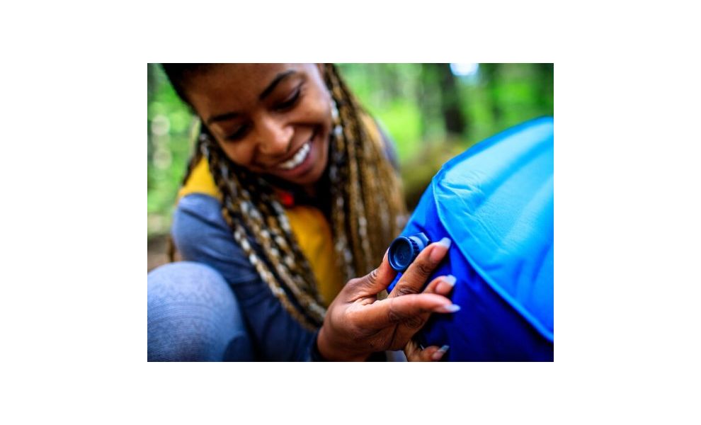 Самонадувний каремат Therm-a-Rest MondoKing 3D - Large: з мішком-насосом, Товщина: 11, Тип розміру: Large, Колір виробника: Blue, зображення 8