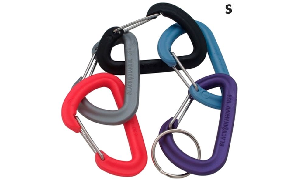 Карабін Black Diamond JiveWire S (Blue), Тип розміру: S, Колір: Blue, зображення 2