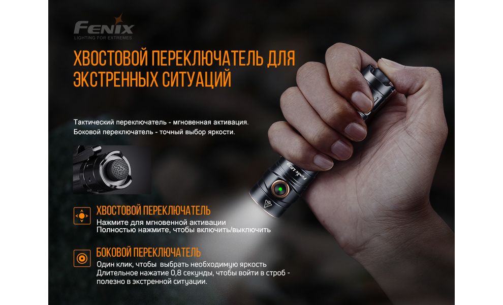 Ліхтар ручний Fenix LD30, зображення 6