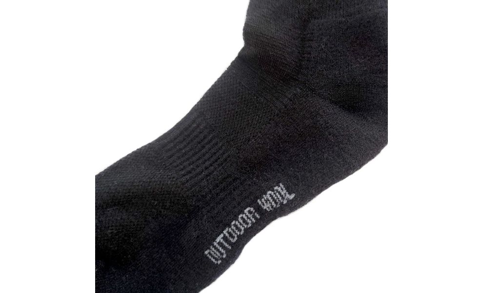 Трекінгові шкарпетки Aclima Skinnarmo Outdoor (без упаковки), Колір виробника: Black, Розмір виробника: 36-40, зображення 2