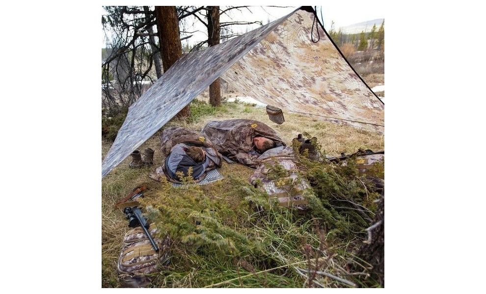 Камуфляжний тент Slumberjack Satellite Tarp (Kryptek Highlander), 315x261 см, Розмір: 315x261, Колір виробника: Kryptek Highlander, зображення 7