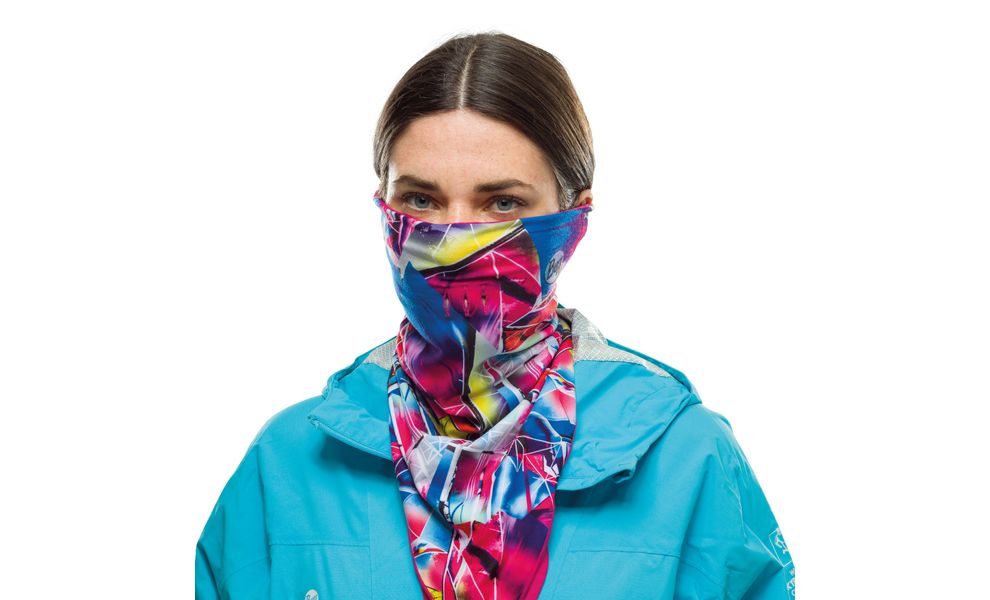 Бандана BUFF® Polar (G-Mix Multi), Колір виробника: G-Mix Multi, зображення 3