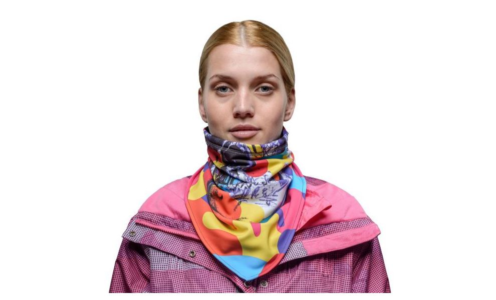 Бандана BUFF® Tech Fleece (Freeskull Multi), Колір виробника: Freeskull Multi, зображення 2