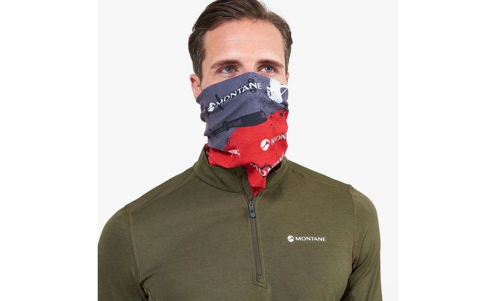 Мультишарф Montane Chief 2022 - HCHIE (Alpine Red), Колір виробника: Alpine Red, зображення 4