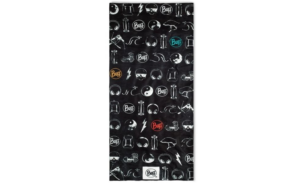 Мультишарф BUFF® Original EcoStretch (Kaleat Black), Колір виробника: Kaleat Black, зображення 2