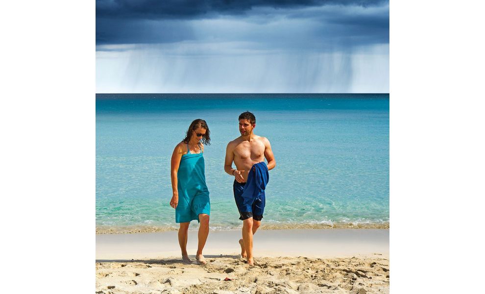 Швидкосохнучий рушник з мікрофібри з чохлом Lifeventure Micro Fibre Comfort - Giant (Blue), 150x90 см, Тип розміру: Giant, Колір: Blue, зображення 7