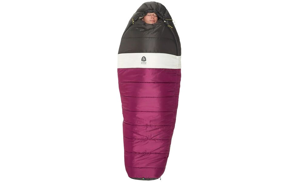 Демісезонний туристичний спальник Sierra Designs Synthesis 20 Women's - Regular до -9°C: з капюшоном, зображення 3