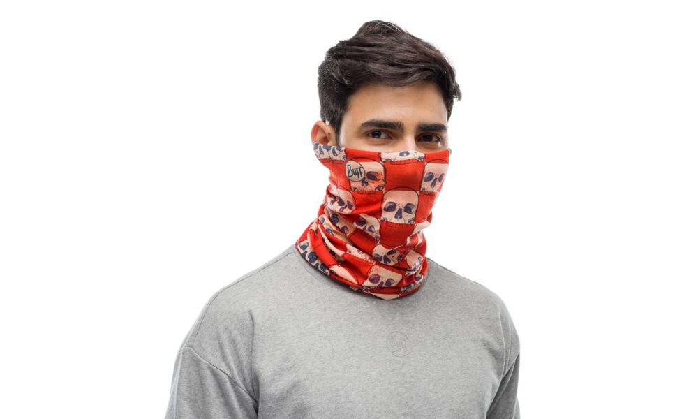 Мультишарф BUFF® Original (Scull Plaid Multi), Колір виробника: Scull Plaid Multi, зображення 2