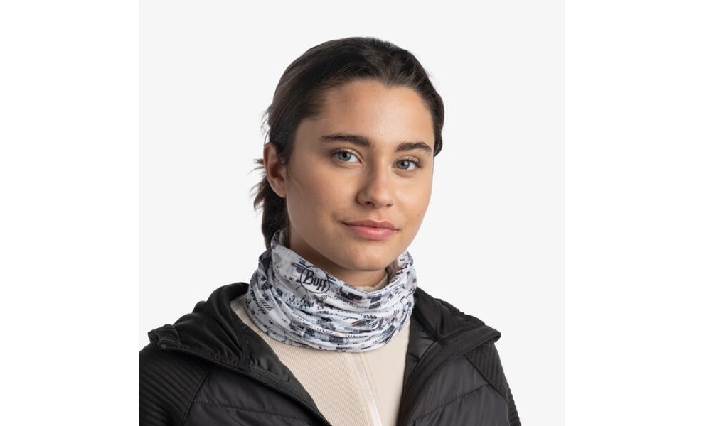 Мультишарф BUFF® Original EcoStretch (Urva White), Колір виробника: Urva White, зображення 5