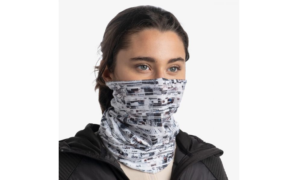 Мультишарф BUFF® Original EcoStretch (Urva White), Колір виробника: Urva White, зображення 4