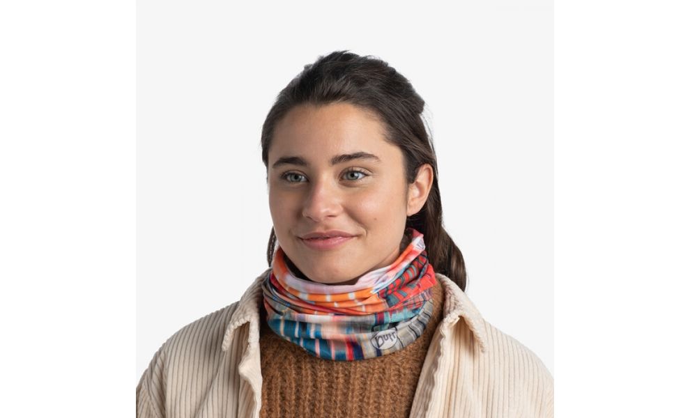 Мультишарф BUFF® Original EcoStretch (Flow Multi), Колір виробника: Flow Multi, зображення 3