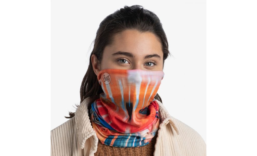 Мультишарф BUFF® Original EcoStretch (Flow Multi), Колір виробника: Flow Multi, зображення 2