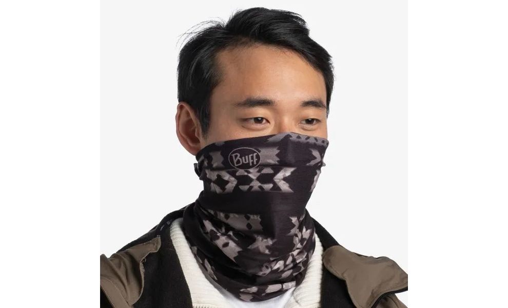 Мультишарф BUFF® Original EcoStretch (Dramak Black), Колір виробника: Dramak Black, зображення 4